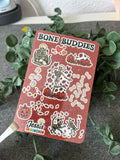 Bone Buddies Sticker Sheet