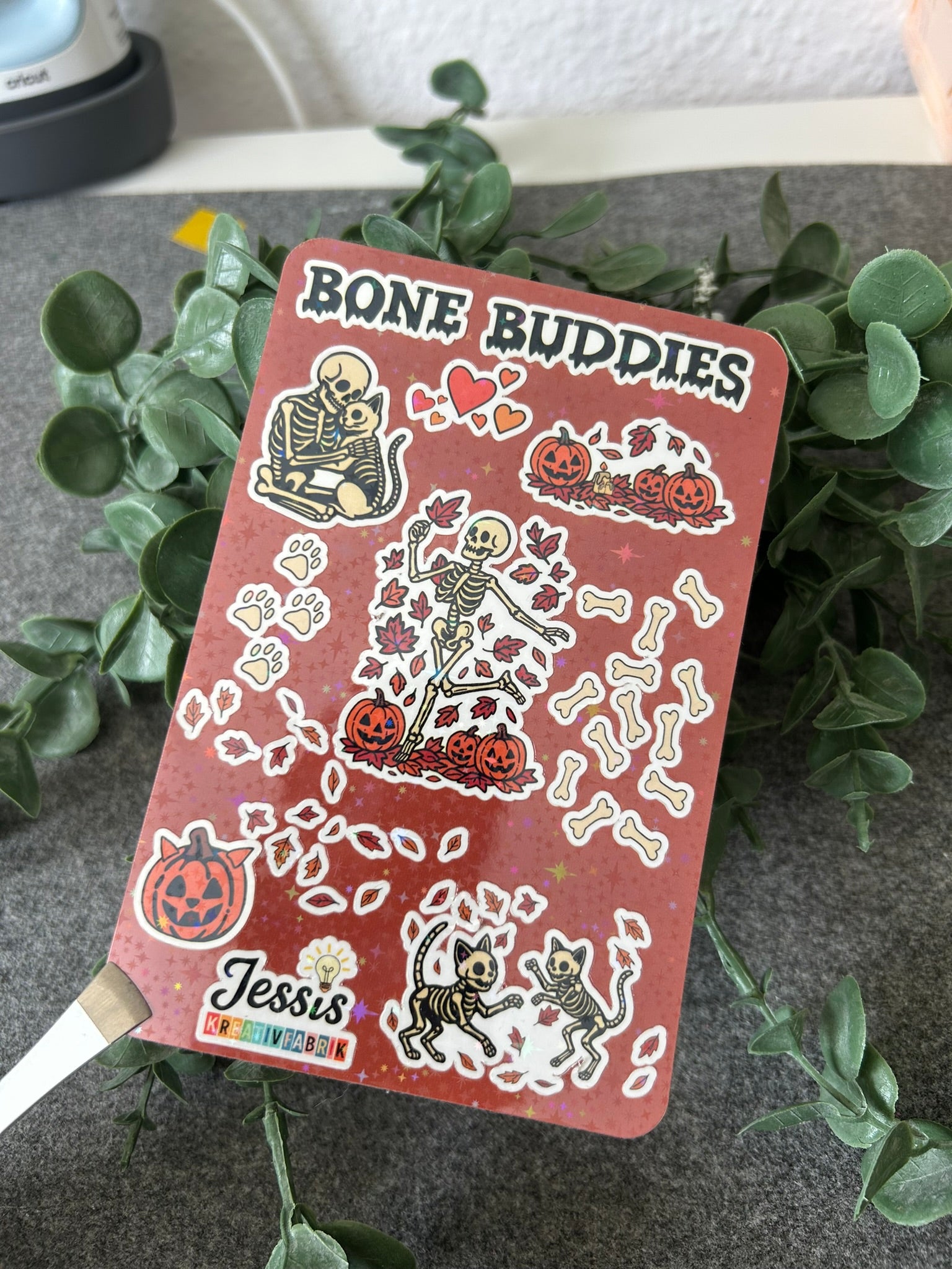 Bone Buddies Sticker Sheet